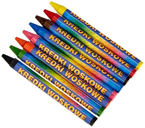  Kredki woskowe SET 8 Pastelli Colorati