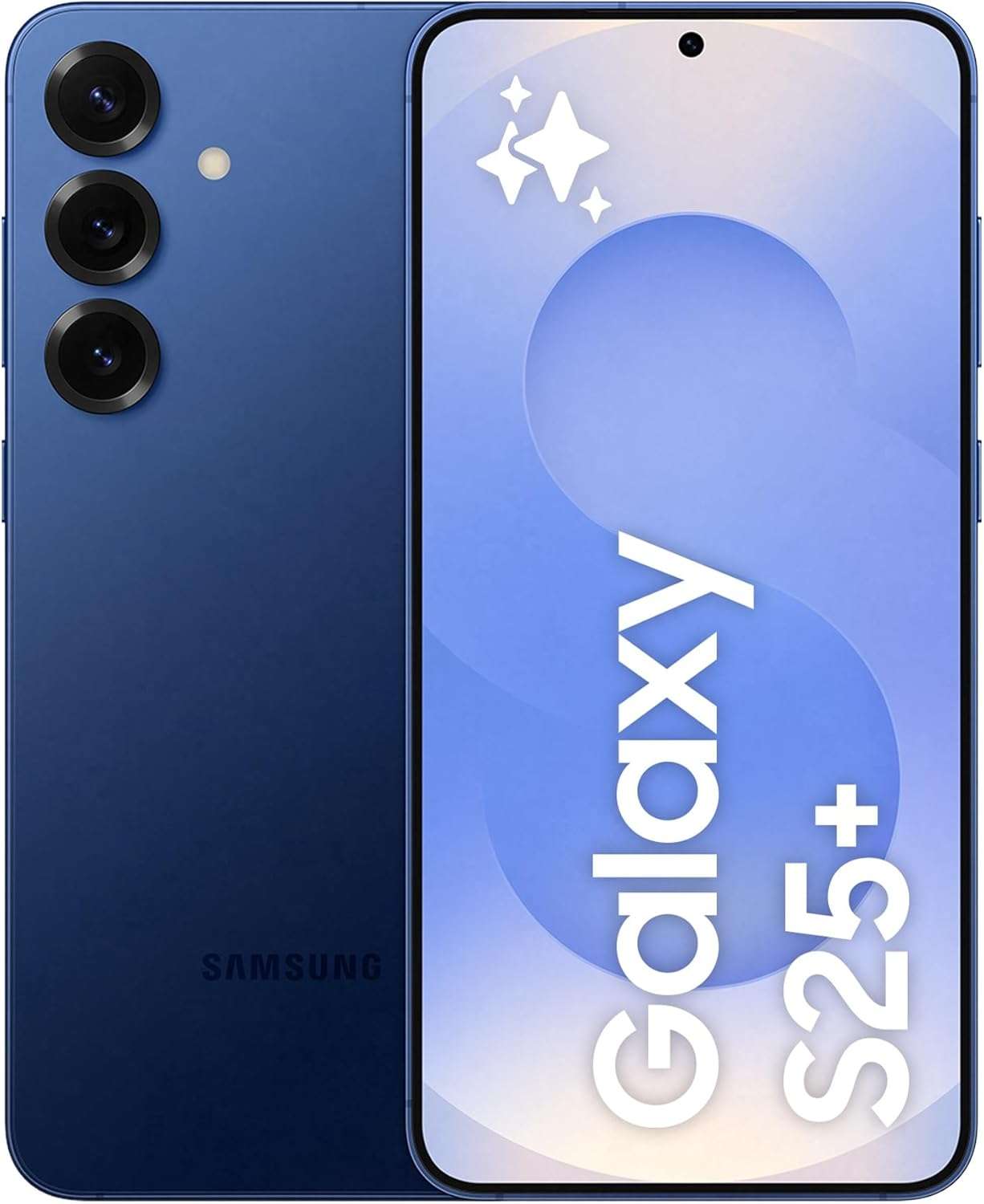 Samsung Galaxy S25+ Smartphone AI, 3 anni di Garanzia del produttore, Display 6.7'' QHD+ Dynamic AMOLED 2X, Fotocamera 50MP, RAM 12GB, 512GB, 4.900 mAh, Navy [Versione italiana]